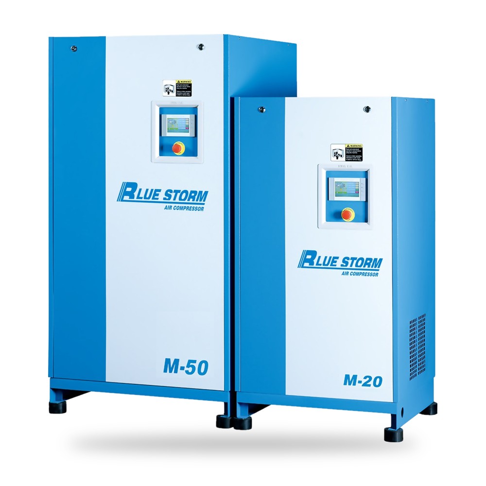 Blue Storm M-50 and M-20 compressors